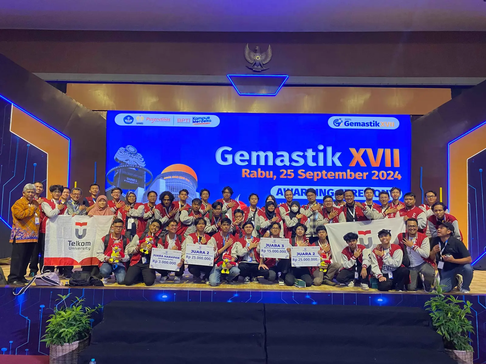 GEMASTIK Cyber Security achievement evidence