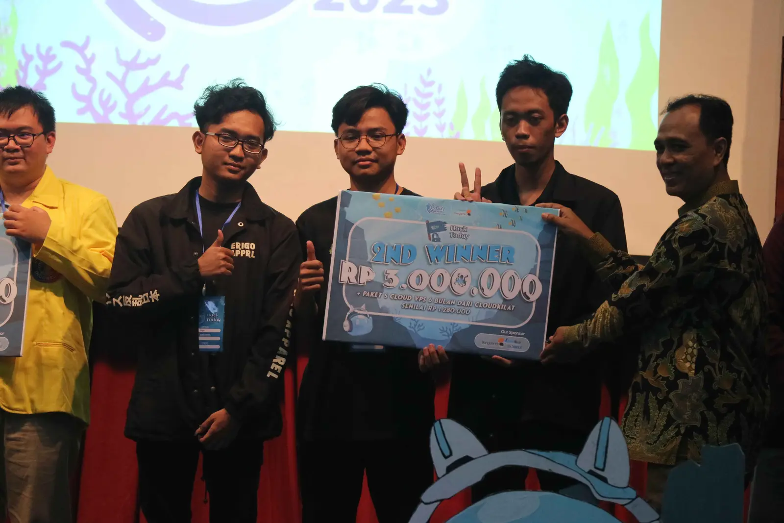 HackToday 2023 CTF achievement evidence